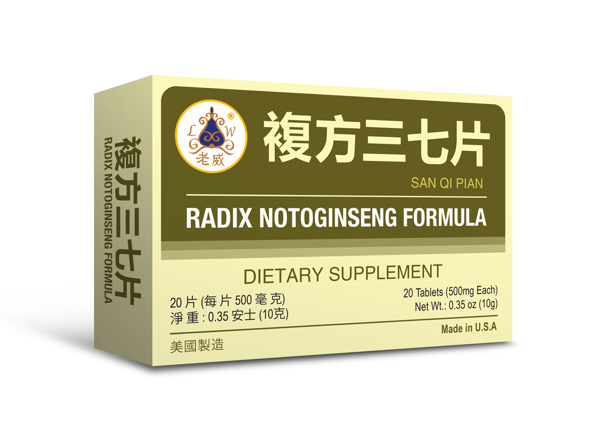 Box of Radix Notoginseng Formula - by Lao Wei