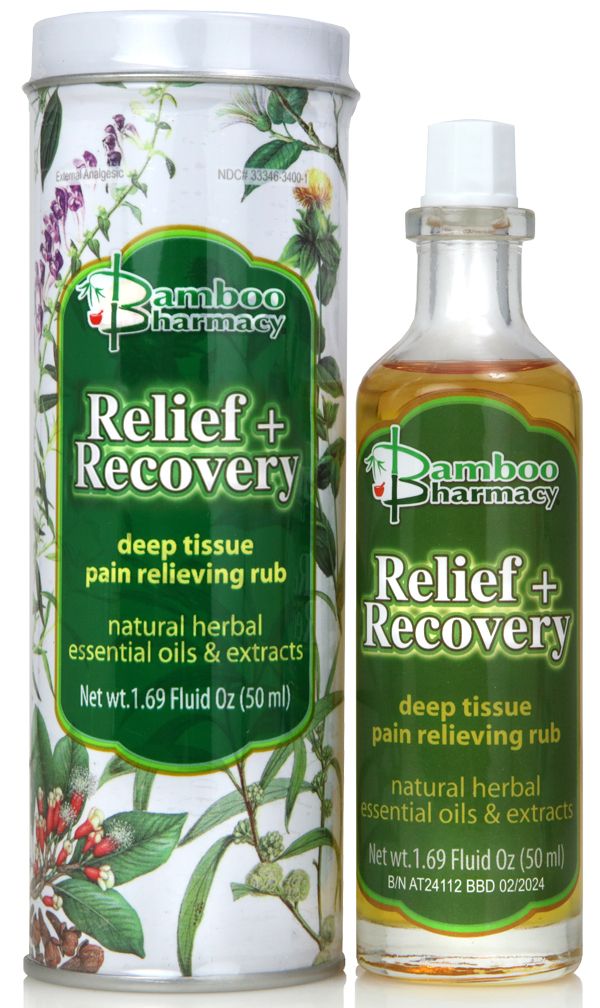 Relief & Recovery Pain Relieving Rub -- by Bamboo Pharmacy