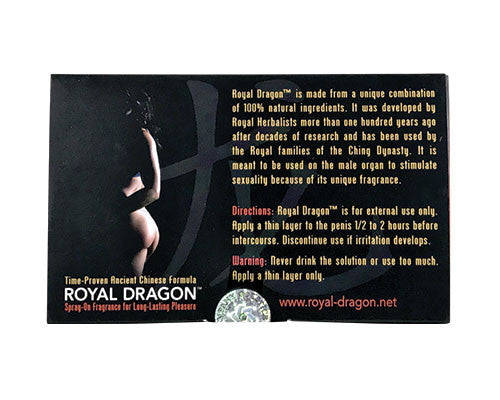 Men's Health | Royal Dragon Sexual Fragrance Spray | rootandspring.com